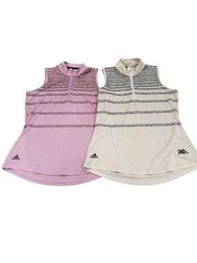 Adidas Women’s Quarter Zip Stand Up Collar Tank Bundle